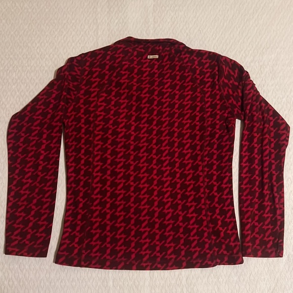 Columbia red colour patterned sweater, size Small - Picture 5 of 7